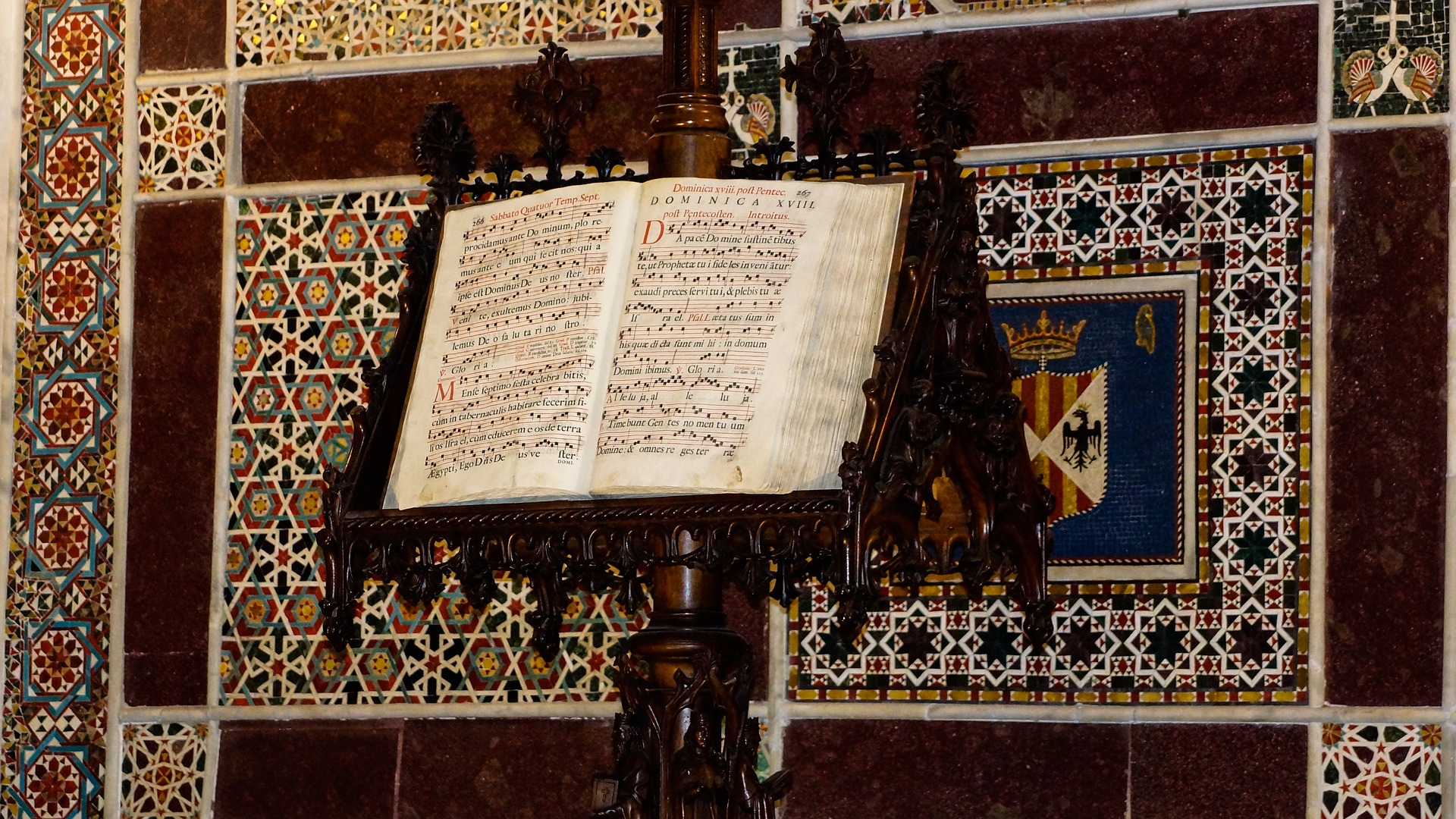 ancient hymn book